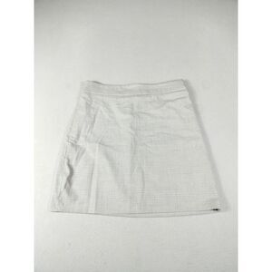 Rachel Zoe Skirt Women's Medium  Gray Schoolgirl Plaid Ivyleague Corpcore Career